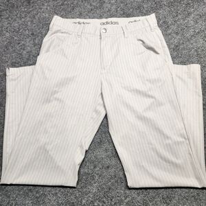 Adidas Mens Ultimate Dot Herringbone Golf Pant Size 32 x 32 Grey AE9887